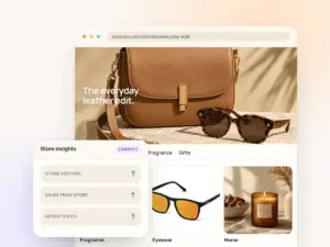 Amazon brand store design example