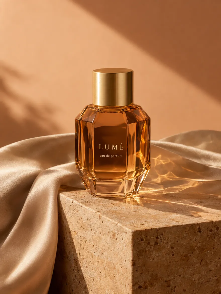 Perfume bottle product photography for Amazon